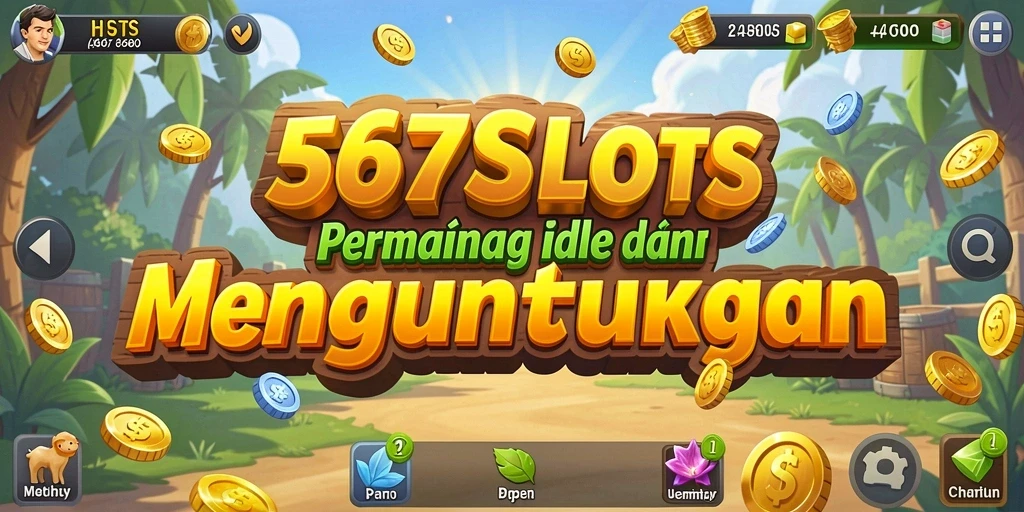 Gameplay menarik 567SLOTS dengan berbagai jenis mesin slot.