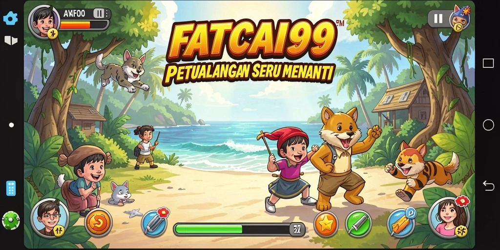 Screenshot gameplay FATCAI99 menampilkan aksi seru dalam petualangan.