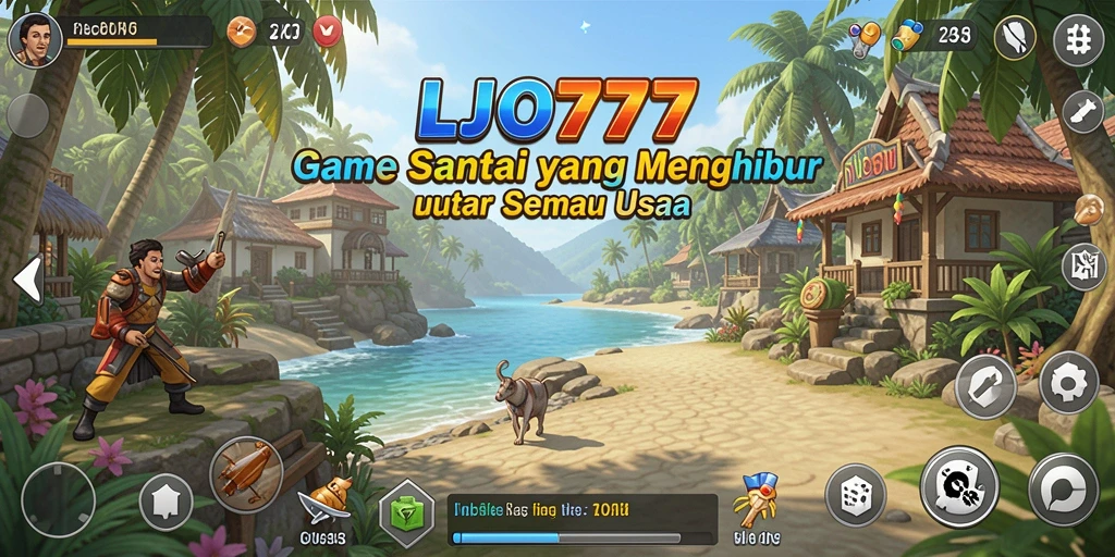 Tampilan gameplay LJO777 yang seru dan menghibur.