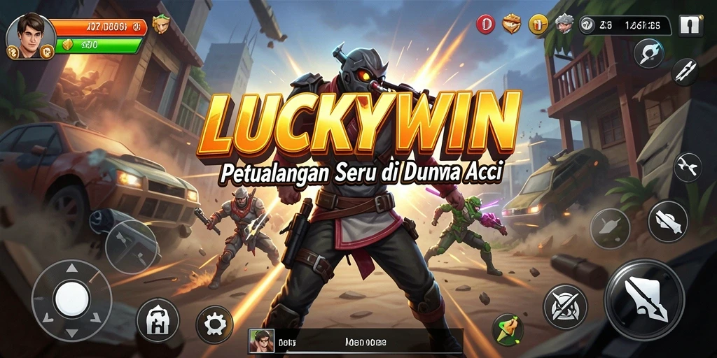 Gameplay seru dan menantang dalam LUCKYWIN yang penuh aksi.