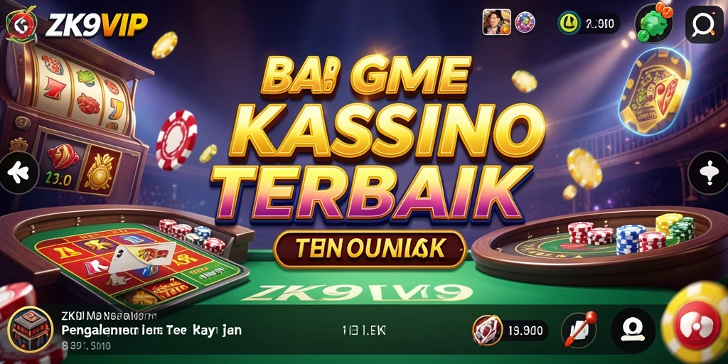 Screenshot gameplay ZK9VIP yang menarik dengan tema Kasino.