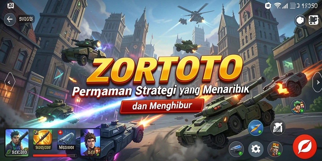 Tampilan gameplay menarik dari ZORTOTO yang menunjukkan strategi SLG.